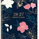 2026-2027 Monthly Planner/Calendar - Jan. 2026 - Dec. 2027, 9" x 11", Calendar Planner 2026-2027, 2 Year Monthly Planner, Tabs, 2-Size Pocket