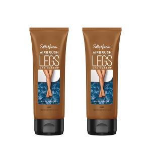 Sally Hansen Airbrush Legs, Leg Makeup Lotion, Deep 4 Oz, Pack of 2
