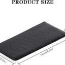 2 x Leather Golf Scorecard Holder - Yardage Book Cover Golf Stat Tracker Sheet - Premium Golf Leather Scorecard - Golf Score Book - Large Size 7.6x4.5IN