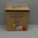 LUE BONA Velvet Vanity Stool for Makeup Room, Modern Ottoman Footrest with Metal Legs, Pink