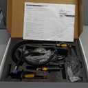 Matte Black Bathroom Faucet 3 Hole, 8 Inch Widespread with Pop-up Drain, 2 Handle Bathroom Sink Faucet, Modern Vanity Faucet for Bathroom Sink with 360 Swivel Spout