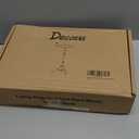 Projector Stand Tripod Adjustable, Laptop Height from 23.5 to 46.5 inches with Gooseneck Phone Holder, Floor for Office, Home, Stage, Studio, DJ Racks Holder Mount, 23.5inch-46.5inch (Black)