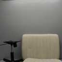 DUMOS Criss Cross Chair Legged Office Wide Comfy Desk Seat, No Wheels Armless Computer Task Seating, Swivel Comfy Vanity Fabric Modern Home Height Adjustable (Warm Beige)