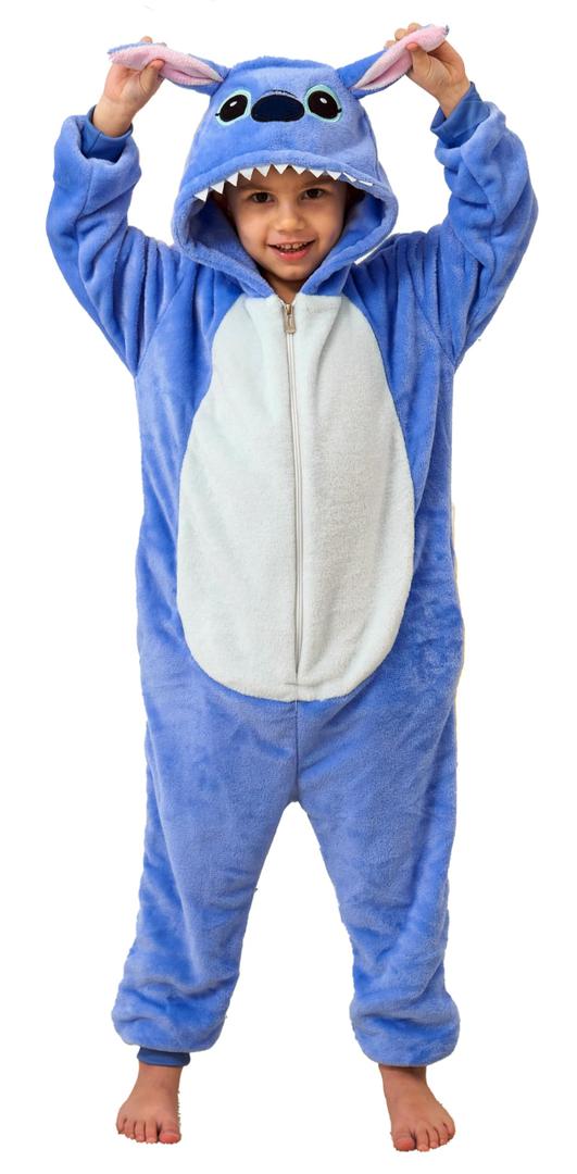 Kids Onesie Animal Pajamas Halloween Costumes Christmas Cosplay Costumes for Girl, Size XS