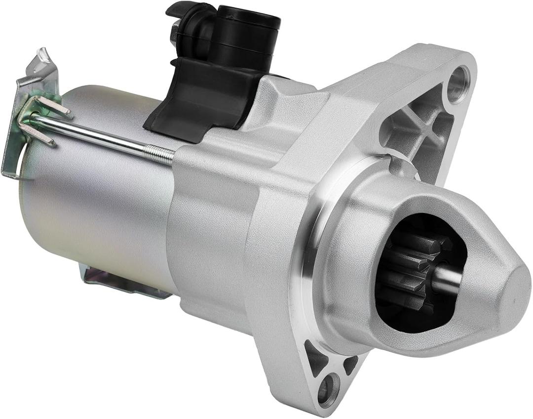 17958N New Starter Compatible with 2006 2007 2008 2009 2010 2011 Honda Civic L4 1.8L, 06 07 08 09 10 11 Starter Motor Replace 31200-RNA-A51, 31200RNAA51, SM71001, SM710-01, 410-54130, 41054130, 17958