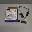 Aokeo Wireless Microphone Headset, UHF Wireless Headset Mic System, 160ft Range