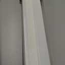 Changshade Cordless Cellular Shades, Light Filtering Honeycomb Shades for Windows, Pull Down Pleated Blinds, Easy to Install for Indoor Windows and French Doors,46" W x 72" H, White