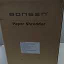 BONSEN 320-Sheet Micro Cut P-5 High Security Auto Feed Heavy Duty Shredder