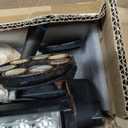 34inch 166 LED Emergency Rooftop Strobe Lights Bar Flashing Safety Traffic Advisor Warning Hazard Snow Plow Light W/Magnet Base for Work Trucks Vehicles Construction Tow Pickup Blue White