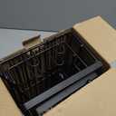 Shower Caddy Hanging Bathroom Organizer: Rustproof Shelf for Inside Shower - No Drilling Racks Over Showerhead - Bath Shelves for Shampoo Soap (Black)