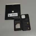 Vinich for iPhone 16 Pro Max Wallet Case with Card Holder, RFID Blocking Credit Slots Kickstand Shockproof Phone Cover Fit for iPhone 16 Pro Max 6.9" Black