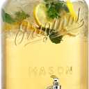 2 GALLON Glass Drink Dispensers for Parties, Original Mason Ice Beverage Dispensers, Glass Water Dispenser with Spigot, Laundry Detergent Dispenser, Lemonade Dispenser