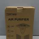 Air Purifiers for Home Large Room up to 1750 Sq Ft, H13 True HEPA Filter Air Purifiers for Bedroom Smoke/Pet Dander/Pollen, 25dB Quiet for Home,Bedroom,Office (Ivory White & Haze Gray)