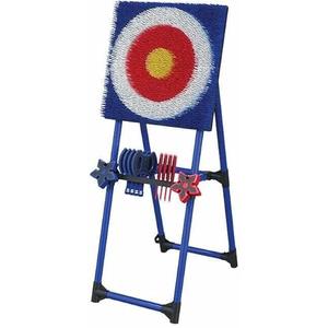 Generic Axe Throwing Game - Steel Frame & Foldable!, Blue