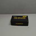 150 PSI Tire Inflator Portable Air Compressor, 12V DC Auto Shutoff Air Pump with Digital Pressure Gauge and Emergency LED Light for Car Tires, Bicycle & Balloons, Black