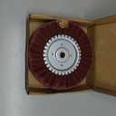 8" Non-Woven Airway Buffing Wheel 2PCS, Flange-Free Integrated Hub, 5/8 Arbor, Coarse Non-Woven SurfaceConditioning Wheel for Angle Grinder, Polishing Aluminum & Stainless Steel