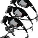 Polarized Sports Sunglasses for Men, UV400 Protection Lightweight Wrap Around Sun Glasses for Cycling Fishing Driving