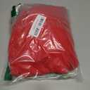 DYSHAYEN Santa Sack Christmas Gift Bag 19.7 X 27.6 Inch Large Canvas Christmas Santa Claus Bag for Xmas Party Supplies Favors (Red)