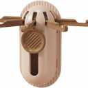 3 x 5-in-1 Key Holder Wall MountAdhesive Multi-Purpose Hooks are Suitable for entryways, Doors, bathrooms, Kitchens, and bedrooms-Ideal for organizing Small Items. (Brown)