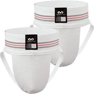 Mcdavid Athletic Jock Strap Adult Men's, Baseball Protection & More Sports, Black & White (Large)