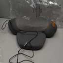 HuixinLine Neck Massager Pillow with Heat, 3in1 Shiatsu & Cervical Traction for Pain Relief, Ergonomic Shoulder Massager and Posture Corrector for Men & Women, Corded Electric（Dark Gray）