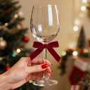 3 x Christmas Ribbon for Gift Wrapping - Red Velvet Ribbon 3/8" * 10Yard - Vintage Christmas Ornaments Decor Bows Making - Christmas Tree Ribbon