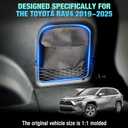 RAV4 Trunk Upgrade,Trunk Organizer Storage Bag,Black Cargo Side Pocket Organizer Fit For Toyota RAV4 Accessories 2025 2024 2023 2022 2021 2020 2019