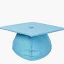 Unisex Adult Matte Graduation Cap with Tassel Year Charm 2025 Pack of 2