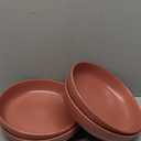 Stone lain Logan Stoneware Pasta Bowl Set of 4, Terracotta (4-Piece Service for 4, Pasta Bowls Only)