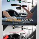 AINOPE Car Phone Holders for Your Car [Ultra Convenient] Air Vent Phone Mount [Thick Cases Friendly] Cell Phone Holder Car Accessories for Women Men for iPhone 16 Pro Max 15 Samsung S25 Ultra Black