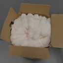 BEDELITE Blankets Queen Size for Bed, 300GSM Soft & Warm Fleece Blanket, Decorative and Giftable Striped Cream White Blankets for Women, Men, 90"x90"