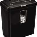 Fellowes PowerShred P-30C 6 Sheet Cross-Cut Deskside Paper Shredder for The Home Office