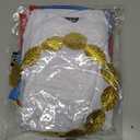 Yoroka Kids Grecian Robe for Medieval times Olympic palace White Toga Costume 6-7 Years (120)