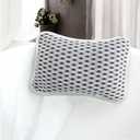 Luxury Bath Pillows for Tub, Slip Resistant Waterproof Bath Pillows for Tub Neck and Back Support with 2 Strong Suction Cups, Relaxing Spa Essentials