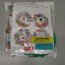 Winlyn 12 Sets Christmas Craft Kits Winter Crafts DIY Holiday Wreath Ornaments Decorations Art Sets Snowmen Snowflake Festive Foam Stickers Arts and Crafts for Kids Classroom Activities Party Favors