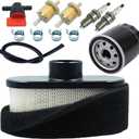 Air Filter Tune Up Kit Compatible with Husqvarna Z254F Parts,Gravely Zero Turn Mower Accessories Parts.Oil Filter for Kawasaki FR691V RF651V FR730V FS481V FS541V FS600V FS730V 49065-7007