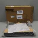 Black Corner Bread Box for Kitchen Countertop, Large Bread Container Storage Bamboo Wooden Farmhouse Bread Box with Window Bread Holder