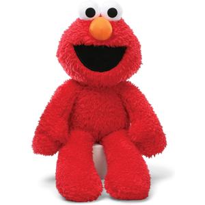 GUND Sesame Street Official Elmo Take Along Buddy Plush, Premium Plush Toy for Ages 1 & Up, Red, 13