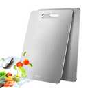 TESFIY Titanium Cutting Board Set of 3, 18/16/14 in