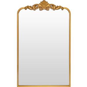 Ruomeng Wall Mirror, Traditional Vintage Baroque Mirror, Gold Framed Mirror for Bathroom, Entryway, Living Room, Hallway, 19 x 30.5