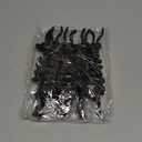 12 Pieces Christmas Word Wood Cutout Joyful Merry Thankful Grateful Blessed Peace Gather Word Sign Christmas Plate Cutout Rustic Merry Signs for Home Table Plate Decoration (Classic Style, Black)