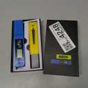 VIVOSUN Digital pH and TDS Meter Kits, 0.01pH High Accuracy Pen Type pH Meter ± 2% Readout Accuracy 3-in-1 TDS EC Temperature Meter for Hydroponics, Pool and Aquarium, Yellow Blue, UL Certified