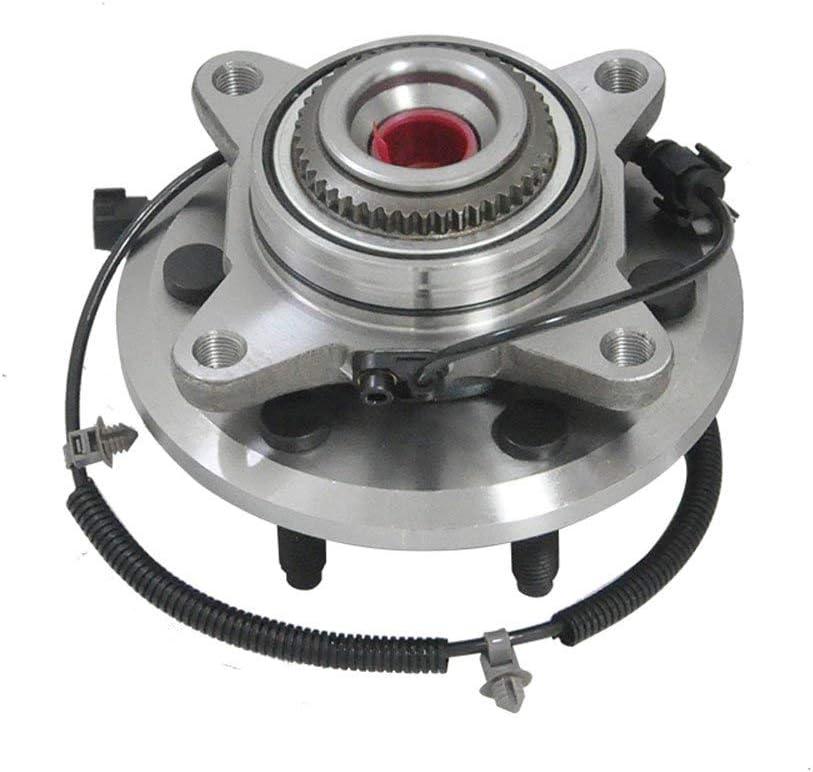 DRIVESTAR 515142 4WD Front Left/Right Wheel Hub & Bearing Assembly for Ford F-150/Ford Expedition/Lincoln Navigator 2011-14(4WD Only Excludes Heavy Duty Models)(6 Lugs w/ABS)