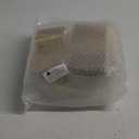 YOUBET 125PCS Scalloped Plastic Plates - Ivory Scalloped Disposable Plates - Gold Plastic Dinnerware Set Include 50 Plates, 75 Gold Silverware for Party & Wedding