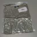 Women's Short Sleeve Tops Casual Scoop Neck Ribbed Knit Slim Fitted Basic Tee Shirts 2025 Summer Trendy Outfits (Large)