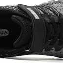 KUBUA Kids Sneakers for Boys Girls Running Tennis Shoes Lightweight Breathable Sport Athletic (Gray)