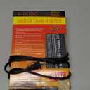 Aiicioo Reptile Heating Pad - Hermit Crab Heater Heat Mat for Reptiles Snake Lizard Terrarium 8 Watt