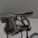 Powerful Handheld Fabric Steamer - 1800W with Fast Ceramic Heat-Up Plate, 2-in-1 Ironing & Wrinkle Remover, Steam Nozzle, Lint Brush - Gray, for US 120V Only (Grey)