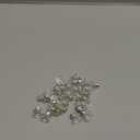 60 PCS Gems Rhinestone Twister Hair Studs Set Diamond Spiral Pearl Flower Jewels Hair Pins Sticks for Wedding, Bridal, Prom, Party and Special Occasion(Classic Diamonds)