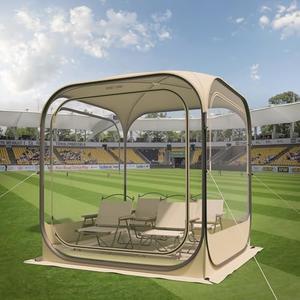 East Oak Weather Sports Tent for Fishing, Sports Event | Pop Up Bubble Tent Instant Sun & Rain Shelter | No Condensation, Spacious Interior, Ultra Visibility | All Weather Protection